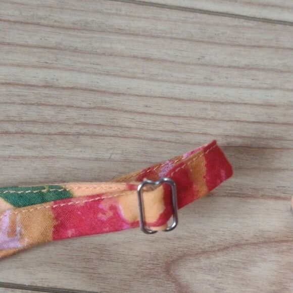 Maurices Orange Yellow Floral Smocked Peplum Midi Dress Size XXL - Picture 7 of 11